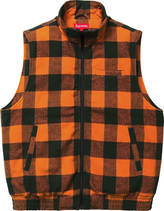 Buffalo Plaid Flannel Vest view 4